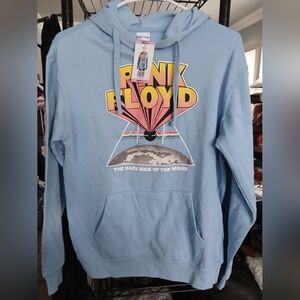 Men Or Women Pink Floyd Light Blue Graphic Hoodie